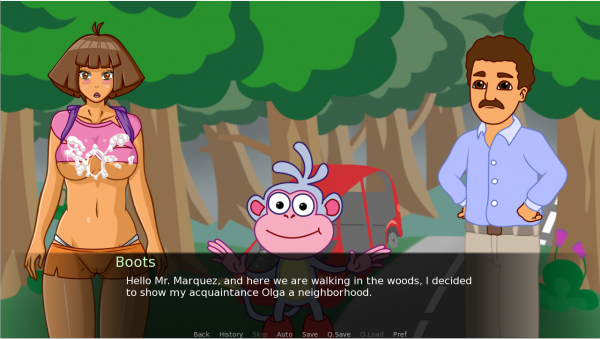 Dark Forest Stories: Dora The Explorer — 18+ game