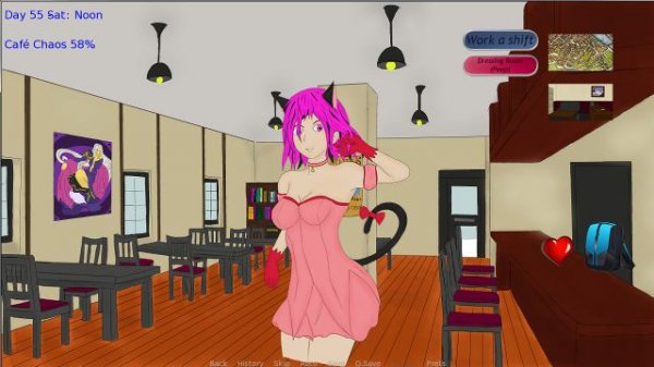 The Sexy Cosplay Cafe — porn game