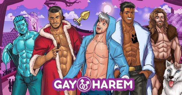 Gay Harem — 3d porn game