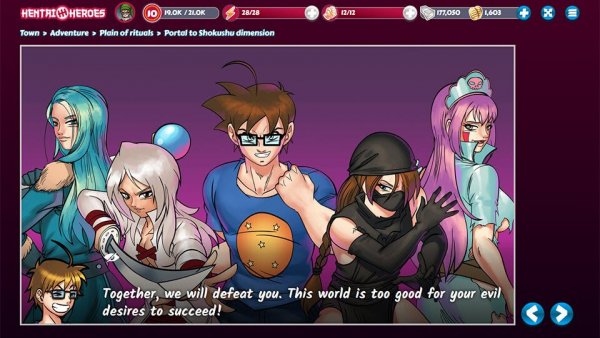Hentai Heroes — 3d top game