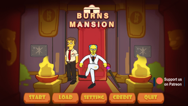 Burns Mansion — ero game