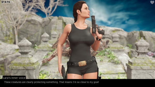 Lara Croft and the Lost City — porn game