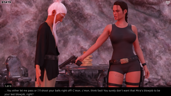 Lara Croft and the Lost City — ero game