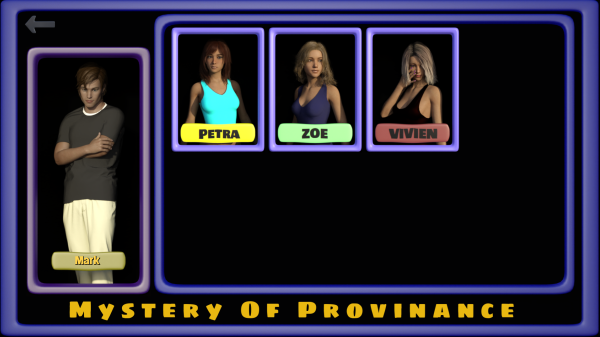 Mystery of Provenance — 18+ game