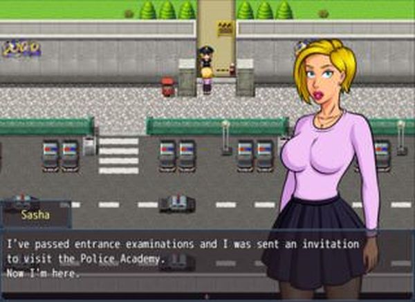 Futa in the Police Academy — porn game