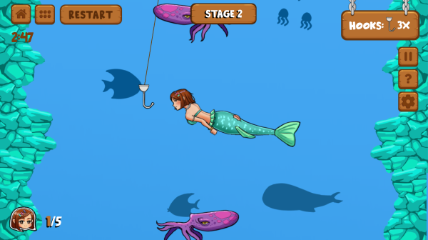 Mermaid Fishing — 18+ game
